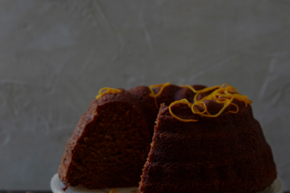 Orange-Spiced Rye Honey Cake